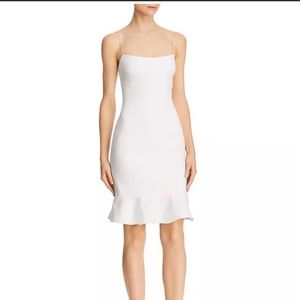 Likely NYC Banks white midi strappy dress